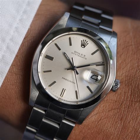 rolex oysterdate precision 6694 blue dial|rolex oysterdate precision price.